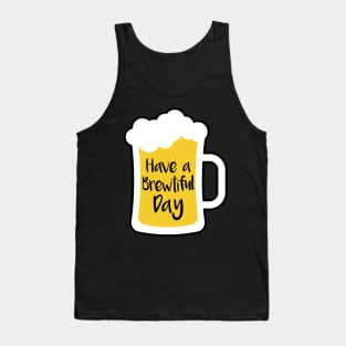 Beer Brewtiful Day Tank Top